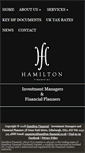 Mobile Screenshot of hamilton-financial.co.uk